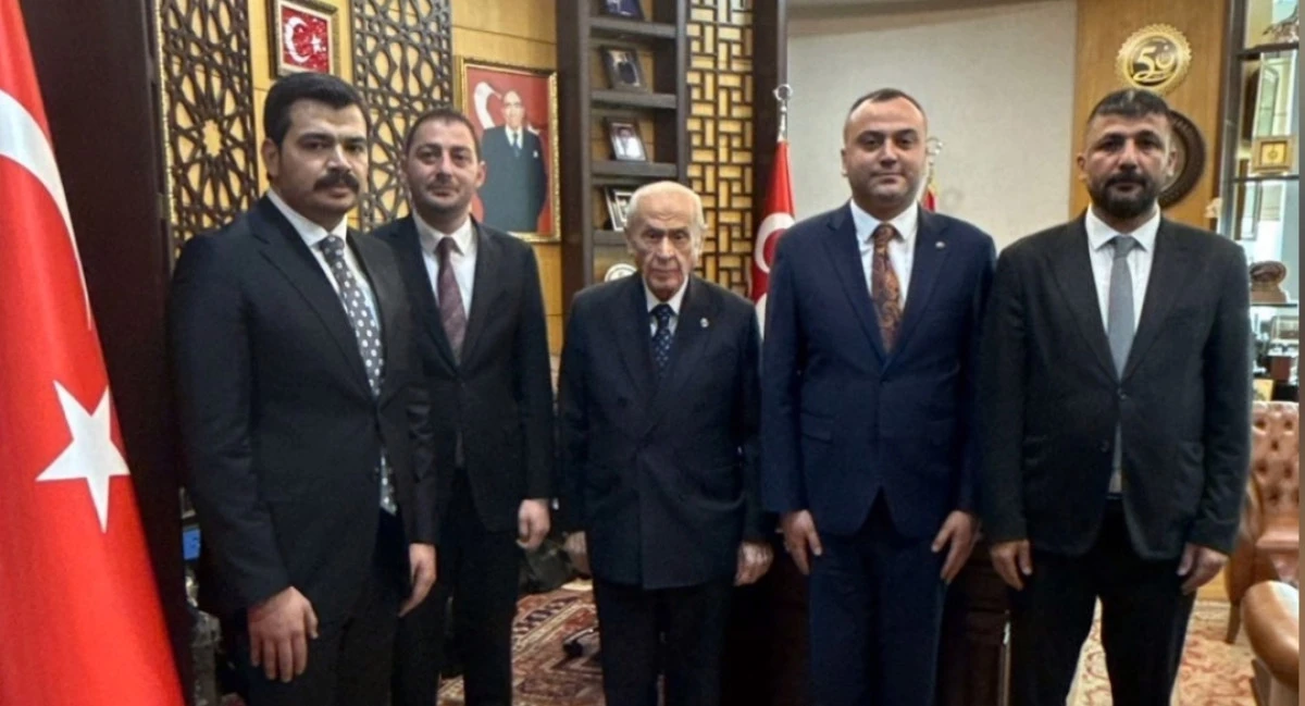 MHP Kayseri İl Teşkilatından Genel Başkan Bahçeli’ye Ziyaret! 