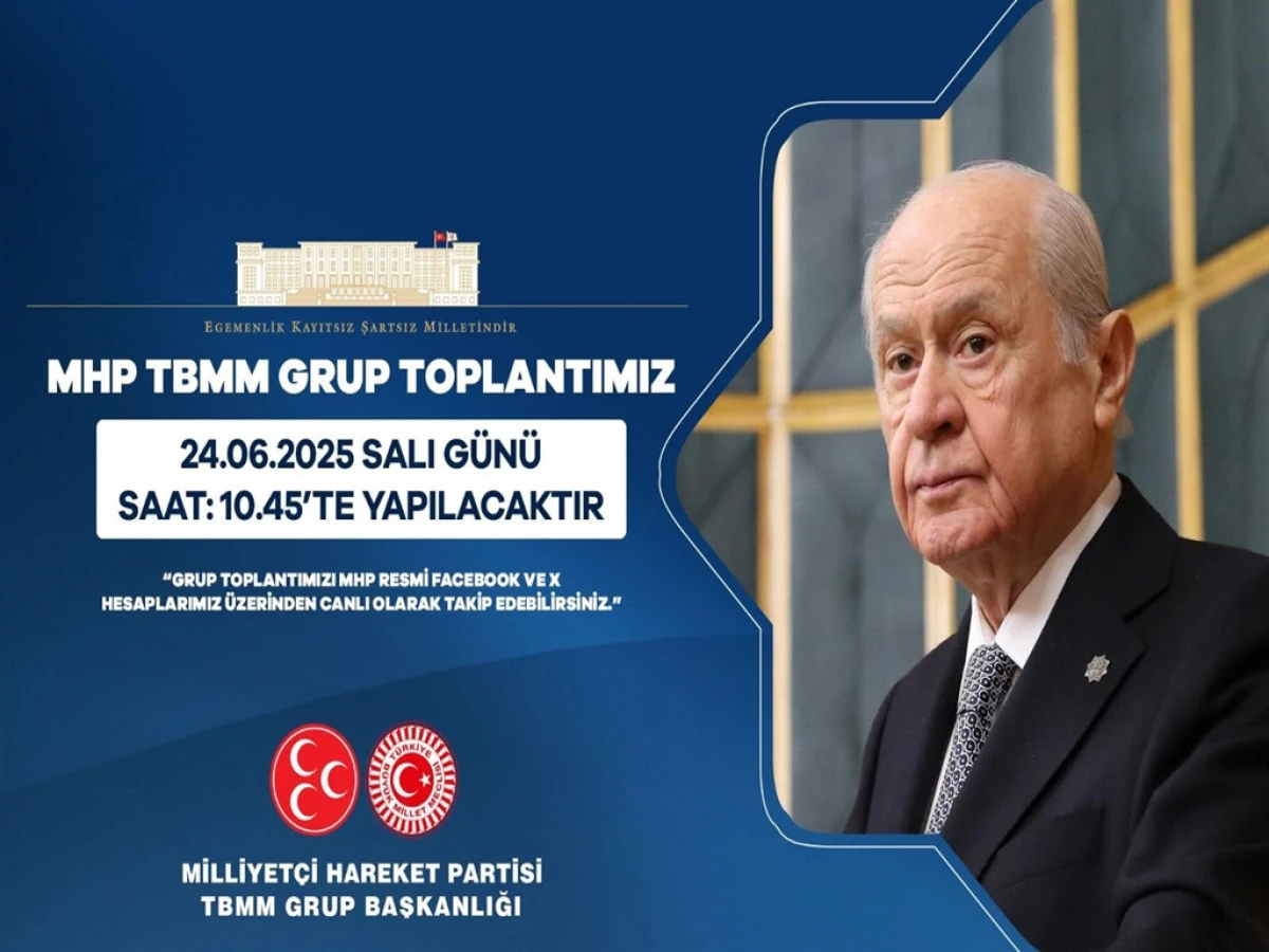 MHP Lideri Bahçeli, 5 ay sonra grup toplantısında konuşacak 