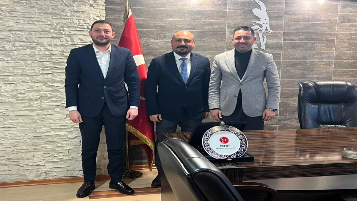 MHP ve &Uuml;lk&uuml; Ocakları&rsquo;ndan Başkan Varol&rsquo;a ziyaret! 
