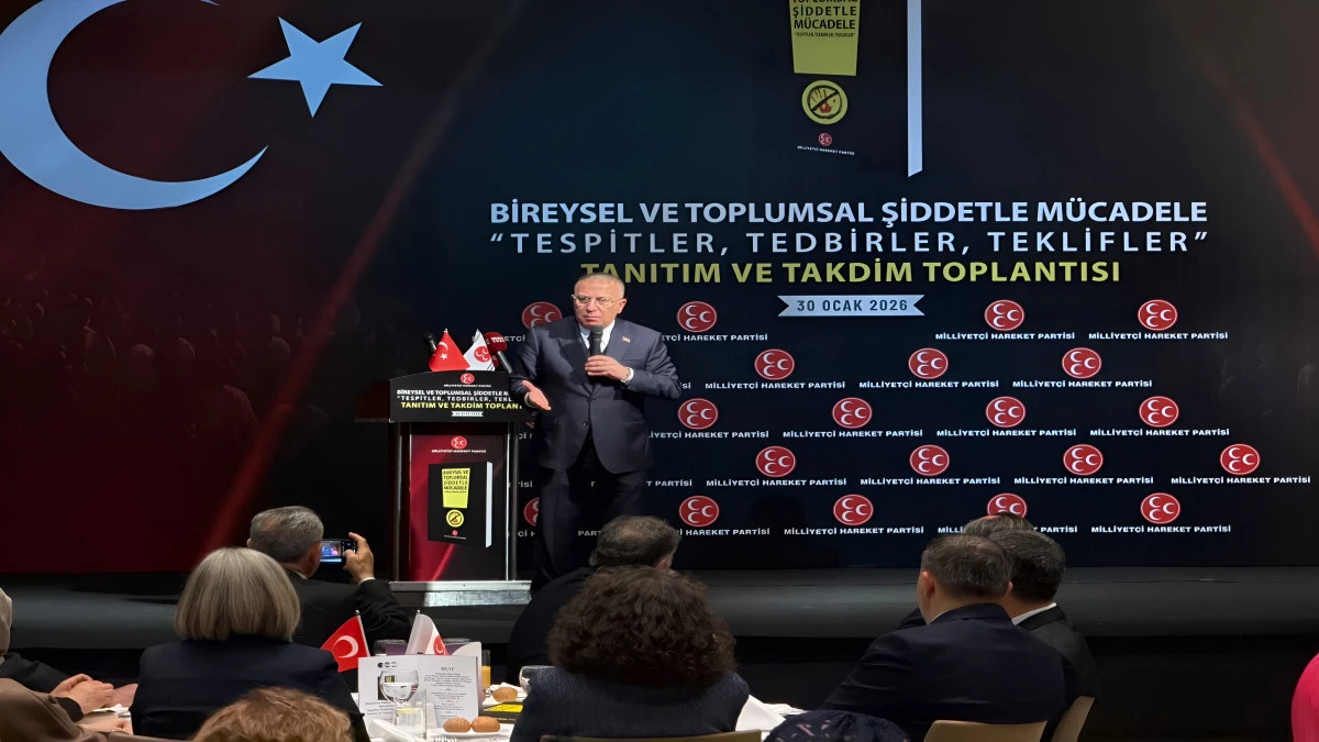 MHP&rsquo;den Şiddetle M&uuml;cadele İ&ccedil;in Kararlı Adım: &ldquo;Tespitler, Tedbirler, Teklifler&rdquo; Tanıtıldı 