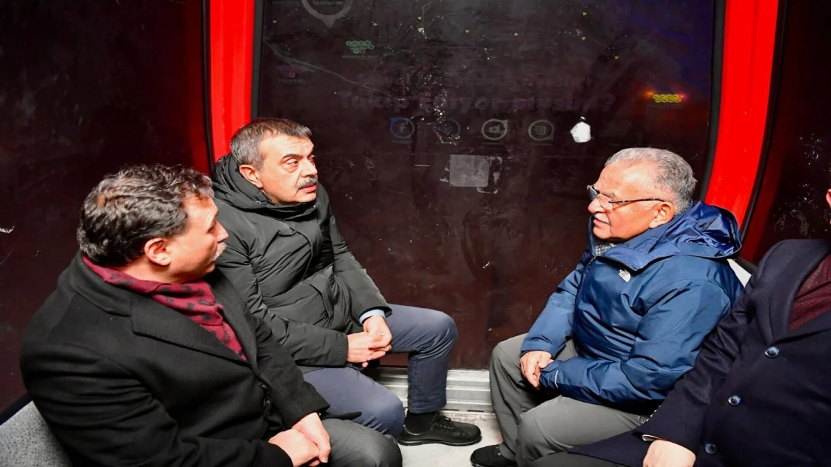 Milli Eğitim Bakanı Yusuf Tekin Erciyes'te 