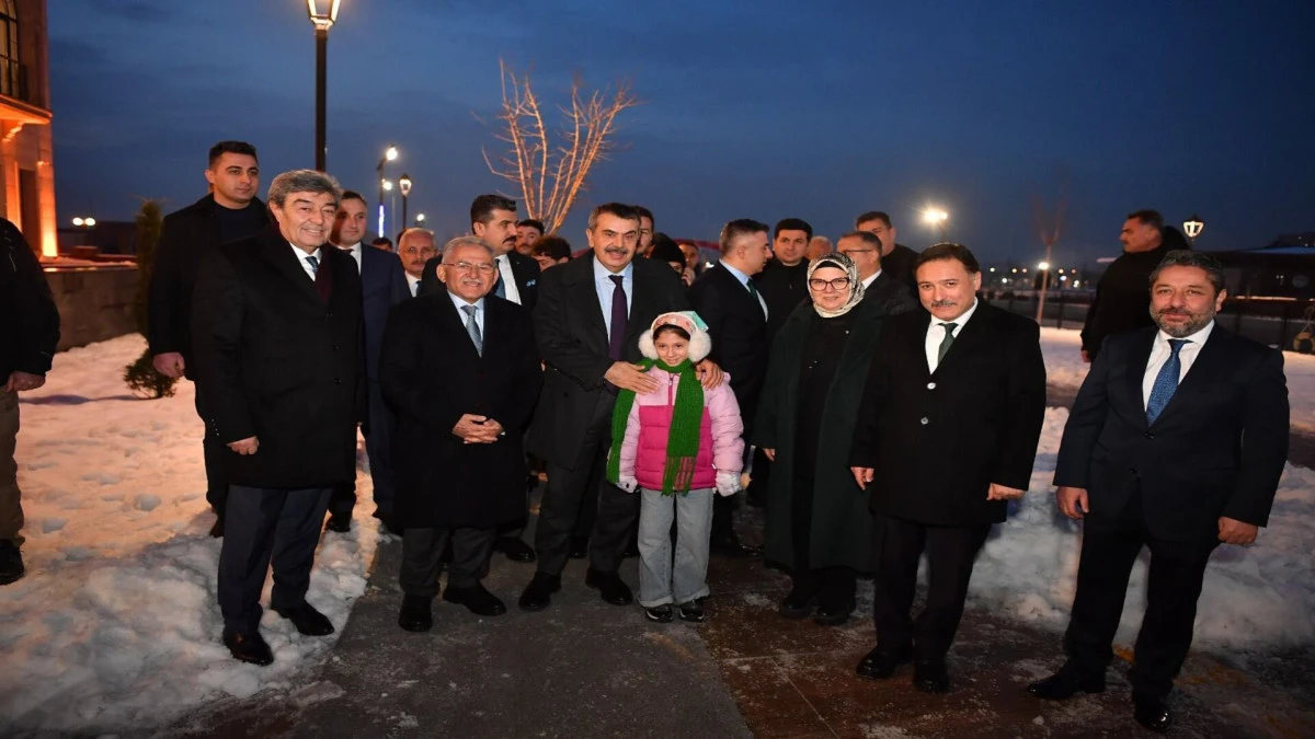 Milli Eğitim Bakanı Yusuf Tekin Kayseri'de  