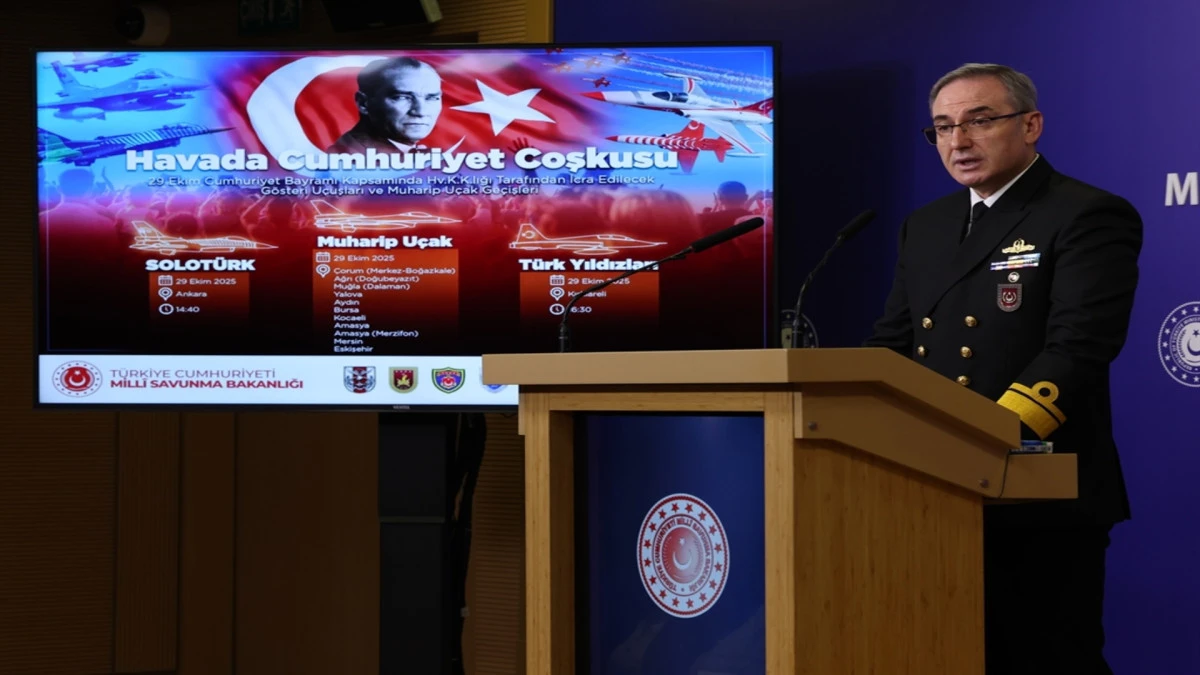 MSB’den kapsamlı bilgilendirme: Cumhuriyet coşkusu, sınır güvenliği, Gazze ve Eurofighter