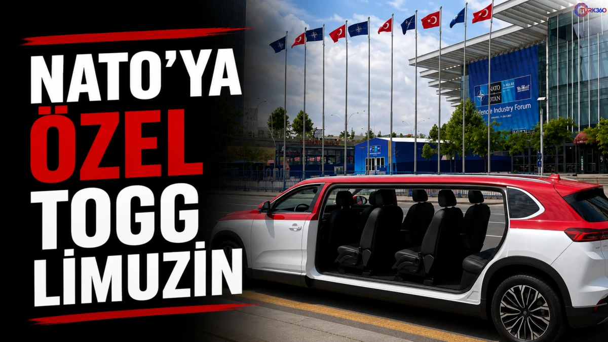 NATO'ya &ouml;zel Togg limuzin 