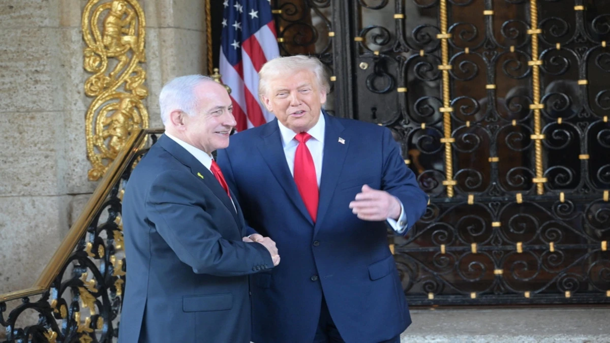 Netanyahu, Trump ile g&ouml;r&uuml;şmek &uuml;zere Washington'a gidecek 