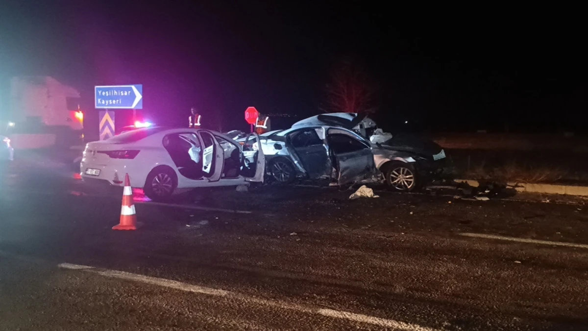Niğde-Kayseri karayolunda trafik kazası: 