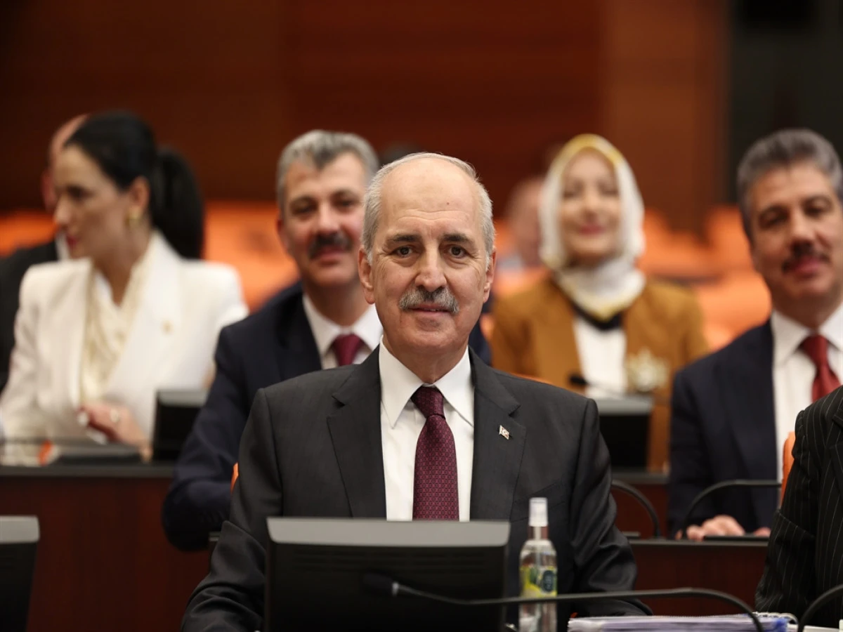 Numan Kurtulmuş, yeniden TBMM Başkanı seçildi 