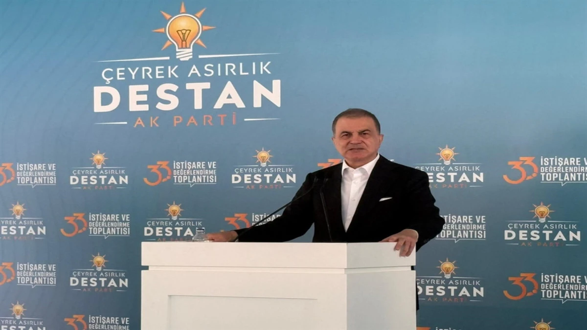 &Ouml;mer &Ccedil;elik: 'Ter&ouml;rs&uuml;z T&uuml;rkiye' hedefi i&ccedil;in adım atmaya devam ediyoruz 