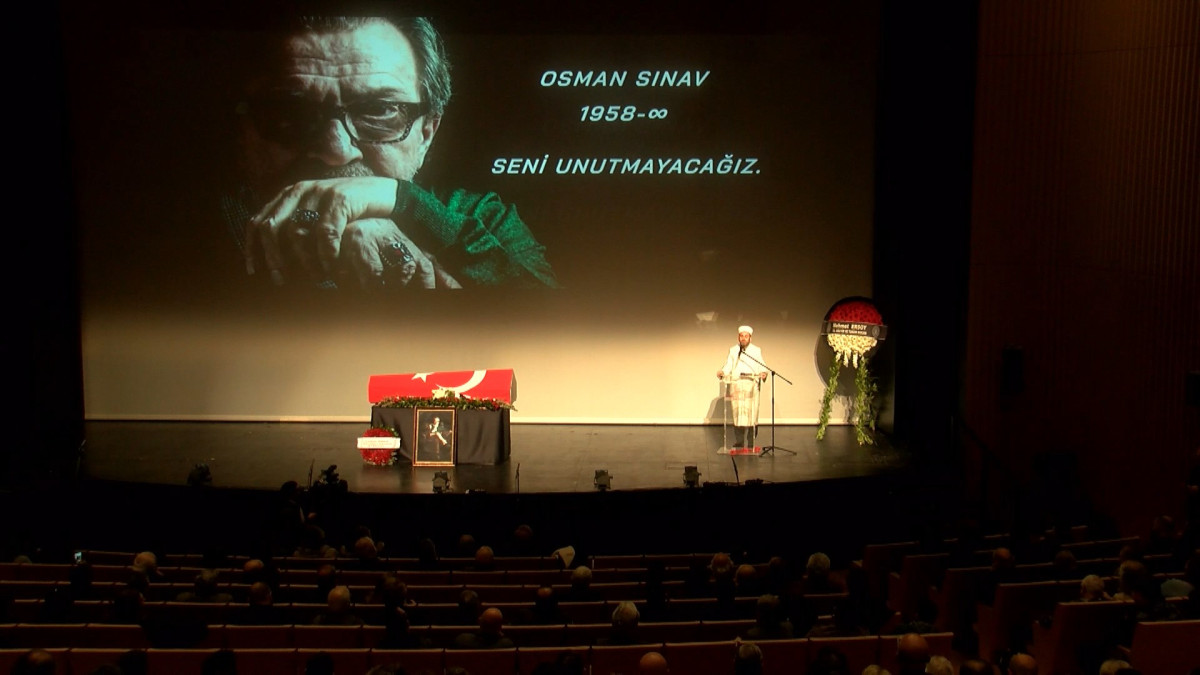 Osman Sınav için AKM’de tören düzenlendi 