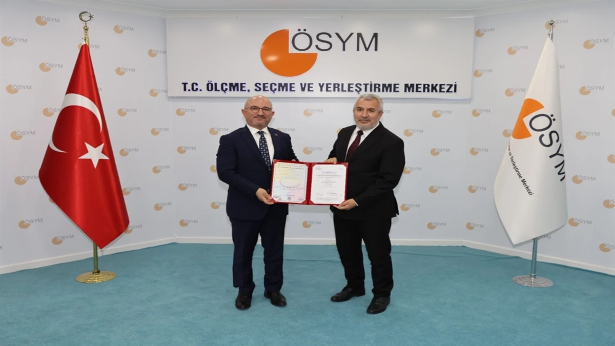 &Ouml;SYM, 'Bilgi G&uuml;venliği Sertifikası'nı yeniledi 