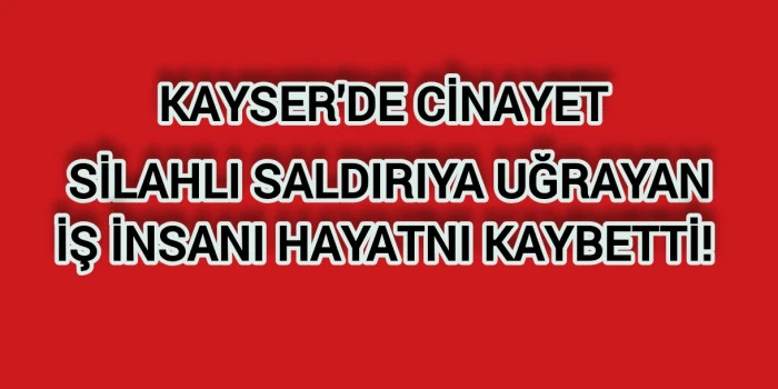Otomobilinde saldırıya uğrayan müteahhit hayatını kaybetti! 