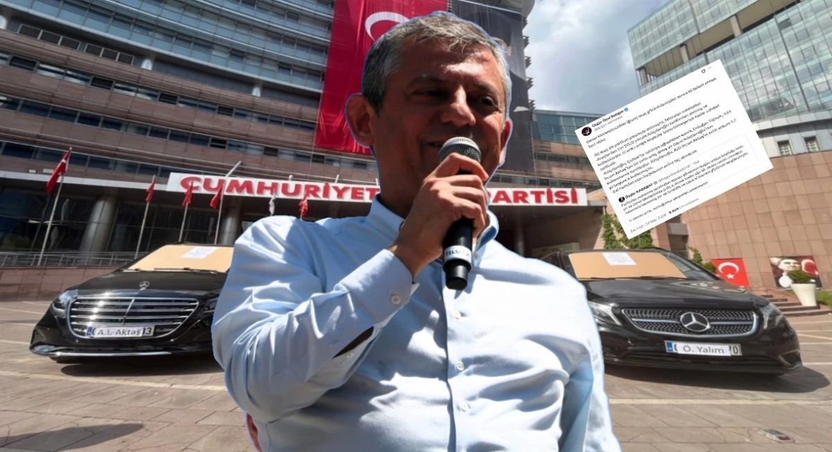 &Ouml;zel&rsquo;den CHP Genel Merkezindeki ara&ccedil; g&ouml;r&uuml;nt&uuml;lerine a&ccedil;ıklama 