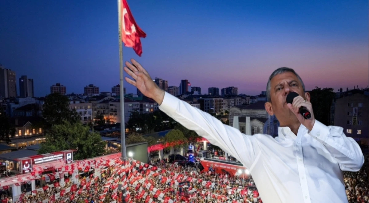 Özgür Özel, Bakırköy'deki 'Millet İradesine Sahip Çıkıyor' mitinginde konuştu 