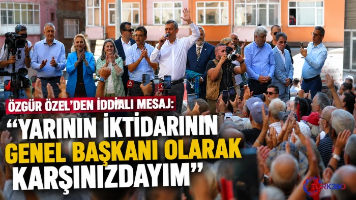&Ouml;zg&uuml;r &Ouml;zel&rsquo;den İddialı Mesaj: &ldquo;Yarının İktidarının Genel Başkanı Olarak Karşınızdayım&rdquo; 