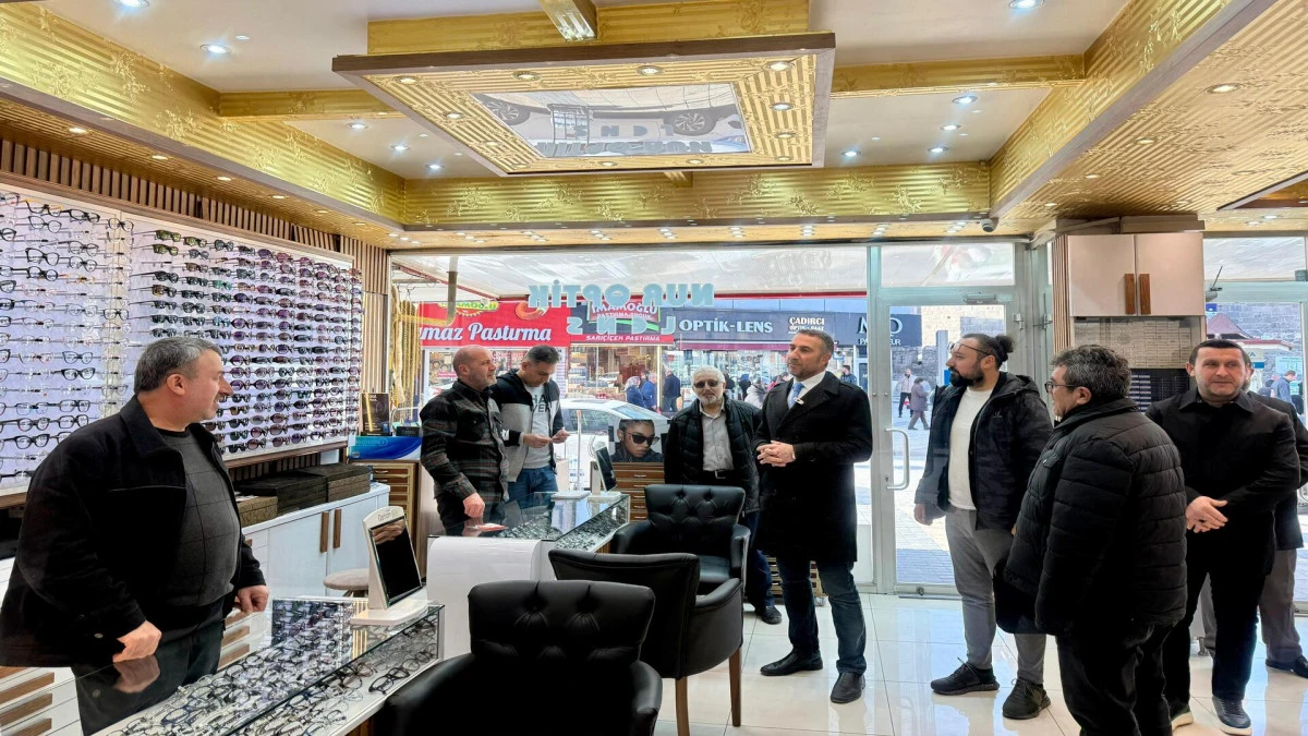 Saadet Partisi'nden &Ccedil;arşı Esnafına Ziyaret! 