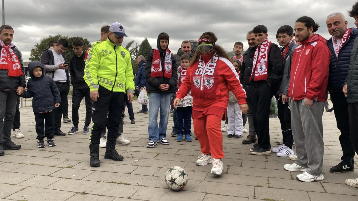 Samsun Emniyeti&rsquo;nden Samsunspor - Galatasaray ma&ccedil;ı &ouml;ncesi alkol g&ouml;zl&uuml;ğ&uuml; uygulaması 
