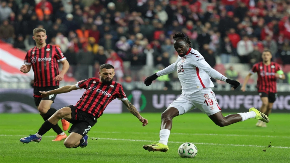 Samsunspor, Avrupa'da dolu dizgin: Shkendija'yı 4 golle ge&ccedil;ip son 16'ya kaldı 