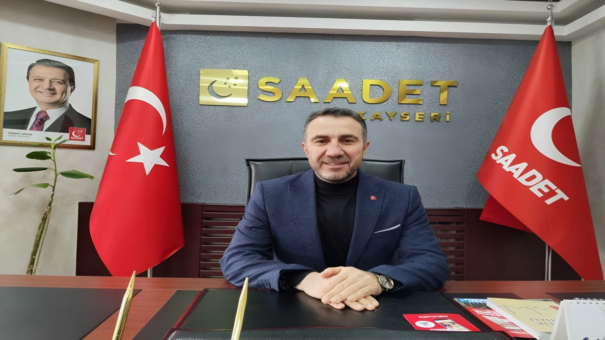 SP Kayseri İl Başkanı Altun: "Toplumda Bir Huzursuzluk Varsa, Erken Se&ccedil;im İhtiyacı Vardır!" 