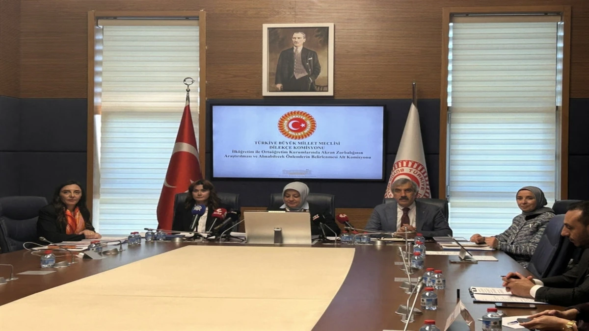 TBMM Akran Zorbalığının Araştırılması Alt Komisyonu&rsquo;nun taslak raporu kabul edildi 