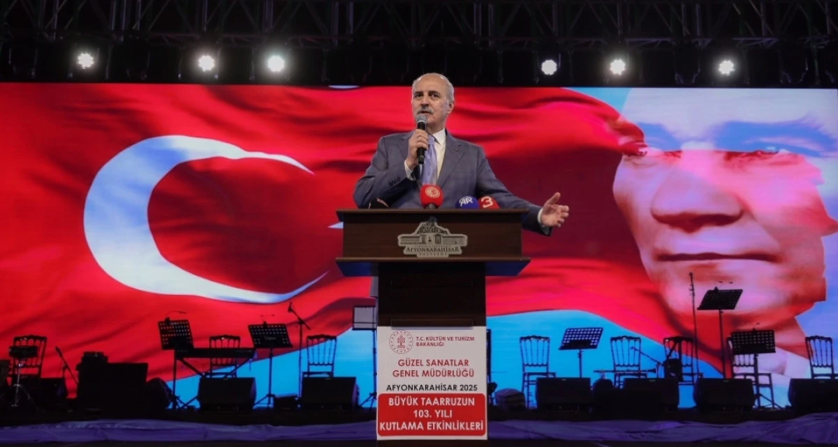 TBMM Başkanı Kurtulmuş: 