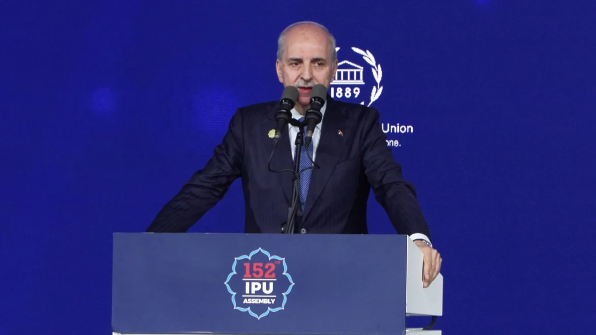 TBMM Başkanı Kurtulmuş: İsrail'in Birleşmiş Milletler &uuml;yeliği mutlaka askıya alınmalı 