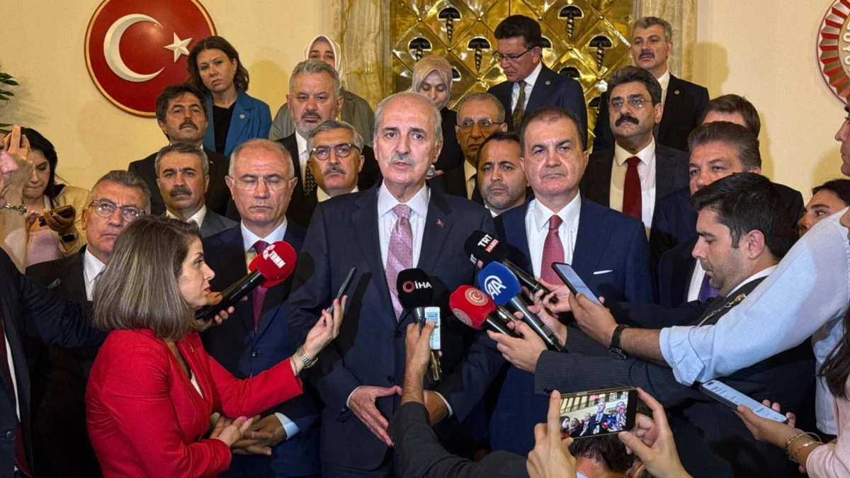 TBMM Başkanı Kurtulmuş: 'Ter&ouml;rs&uuml;z T&uuml;rkiye' hedefi bir T&uuml;rkiye modeli inşasıdır 