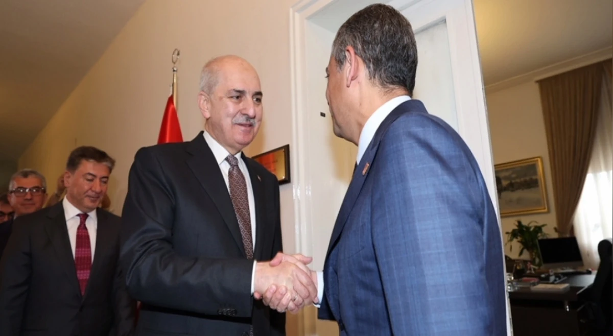 TBMM Başkanı Kurtulmuş'tan Özgür Özel'e Ziyaret: “Bu Siyaset Üstü Bir Mesele” 