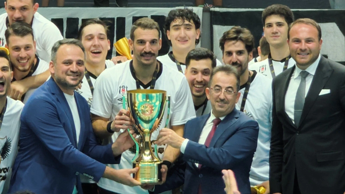 THF Cumhurbaşkanlığı Kupası erkekler şampiyonu Beşiktaş oldu 