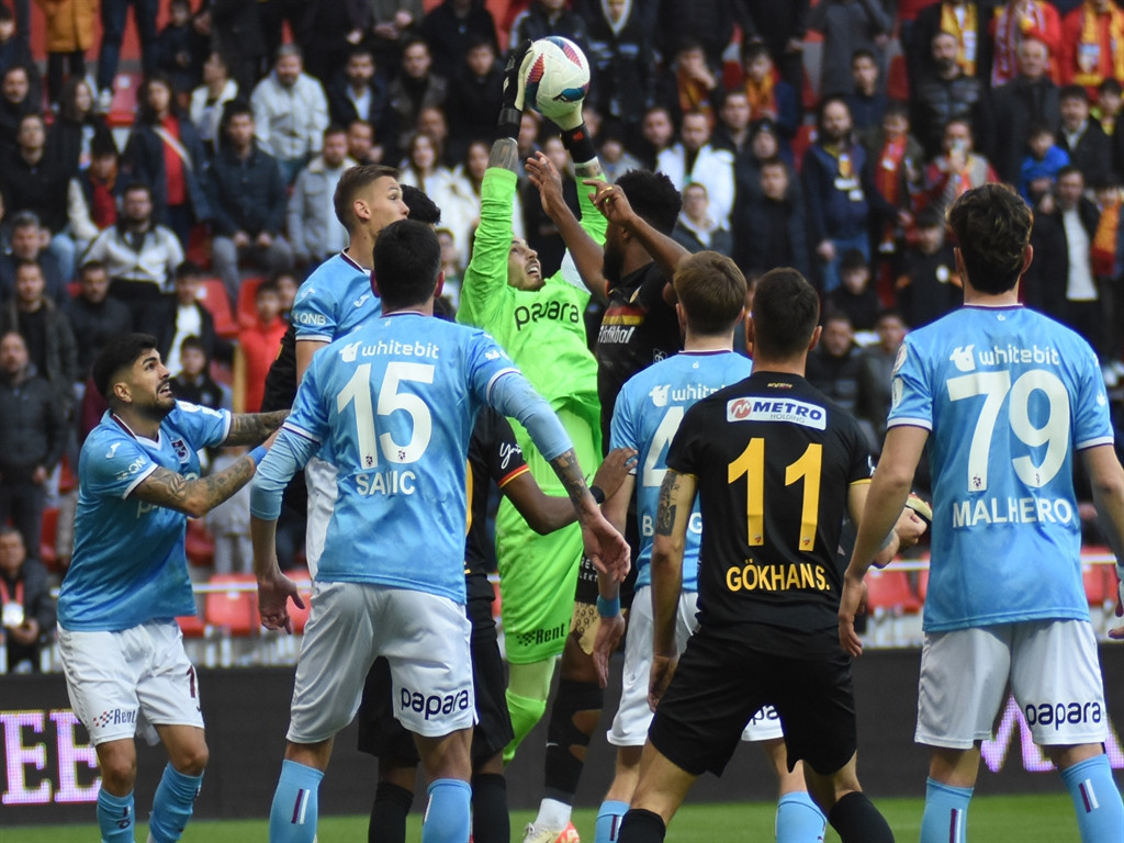 Trendyol Süper Lig: Kayserispor: 0 - Trabzonspor: 0
