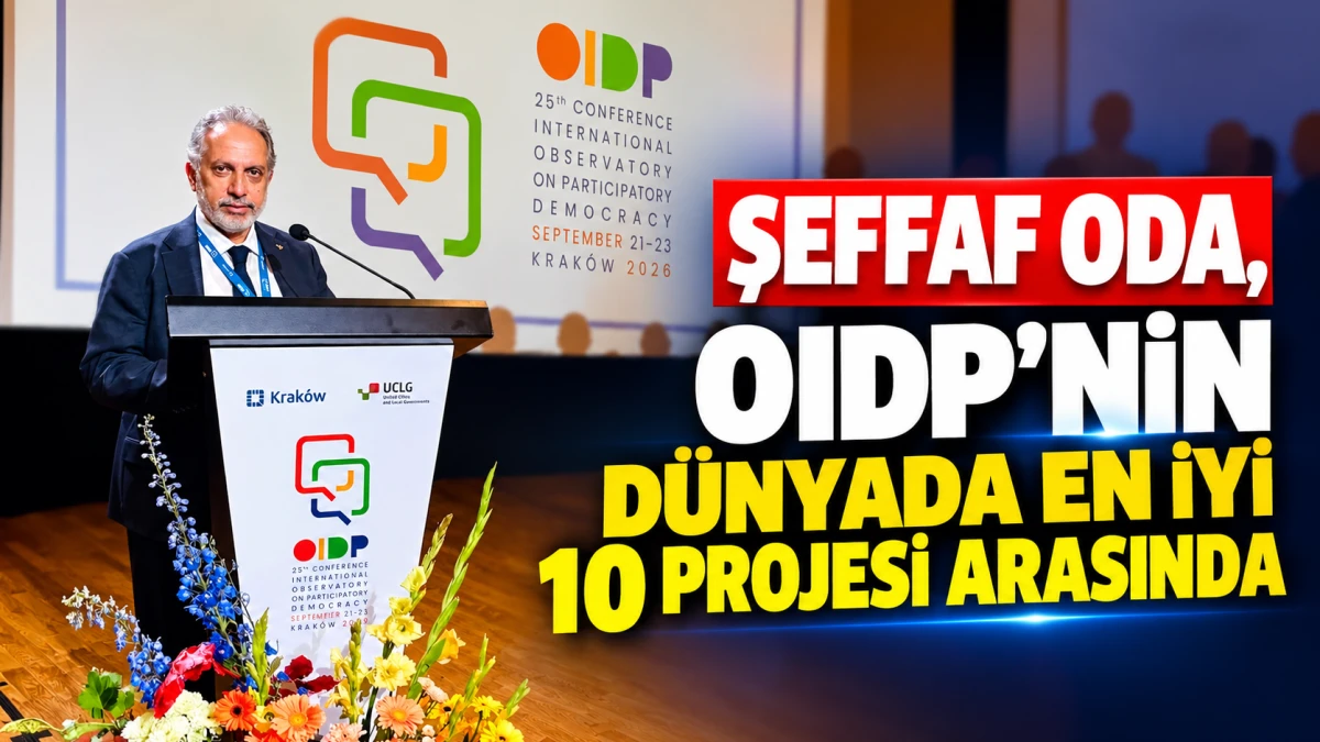T&uuml;rk Belediyeciliğinden K&uuml;resel Başarı: "Şeffaf Oda" D&uuml;nyanın En İyi 10 Projesi Arasında 