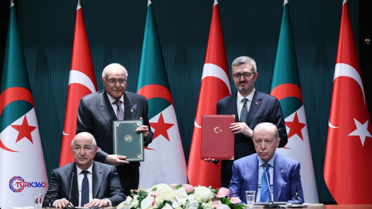 T&uuml;rkiye ile Cezair arasında dezenformasyonla m&uuml;cadele konulu &lsquo;Mutabakat Zaptı' imzalandı 
