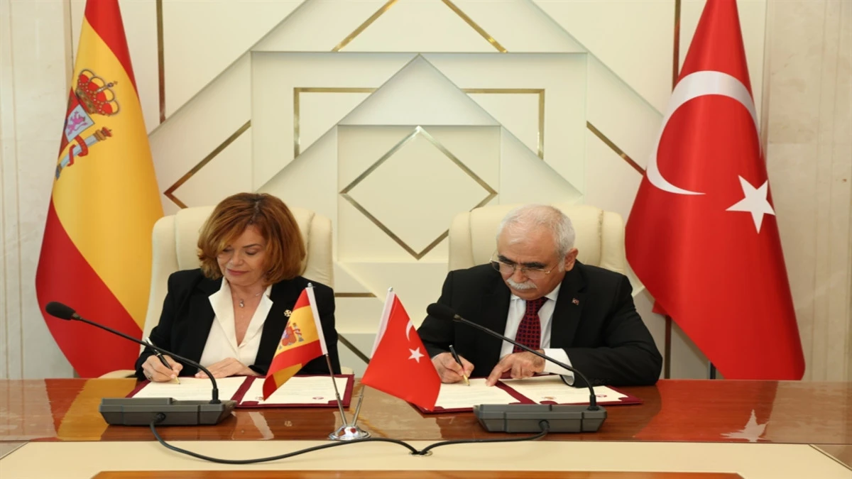 T&uuml;rkiye ve İspanya Anayasa Mahkemesi arasında iş birliği anlaşması imzalandı 