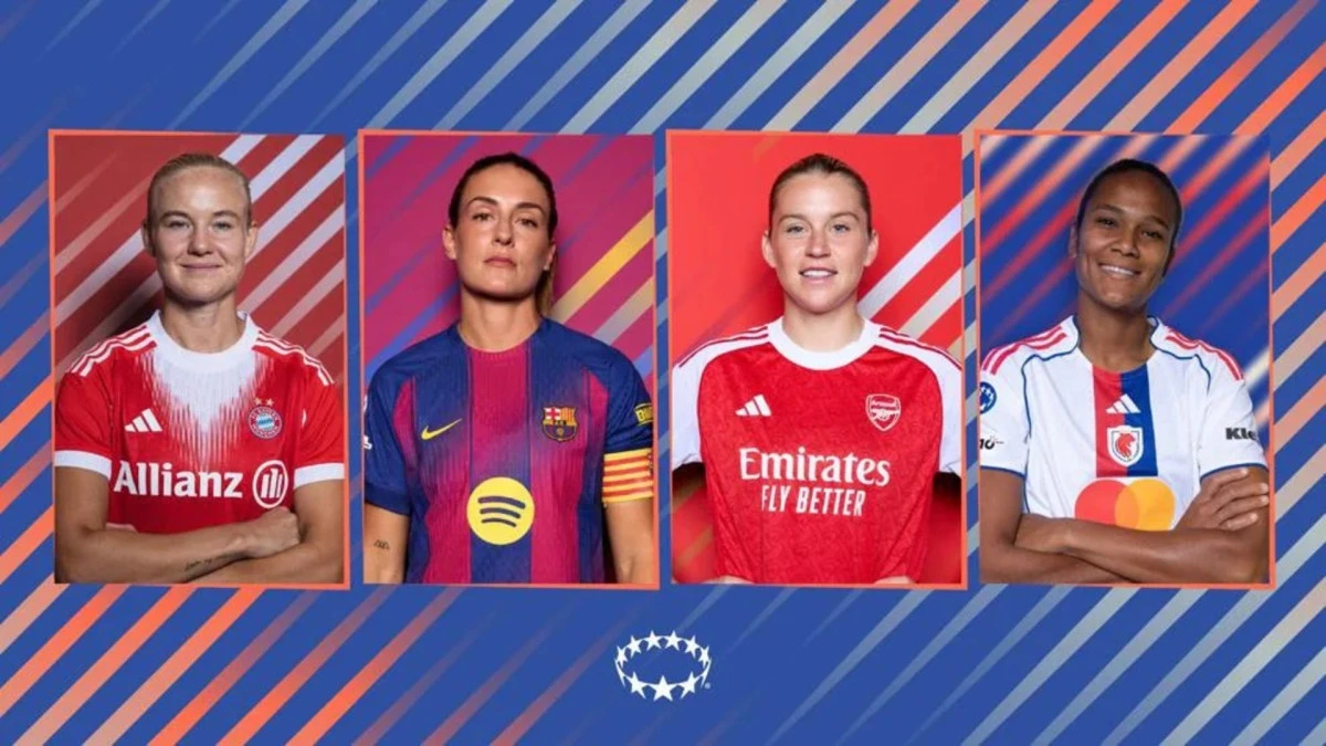 UEFA Kadınlar Şampiyonlar Ligi&rsquo;nde yarı finaller başlıyor 