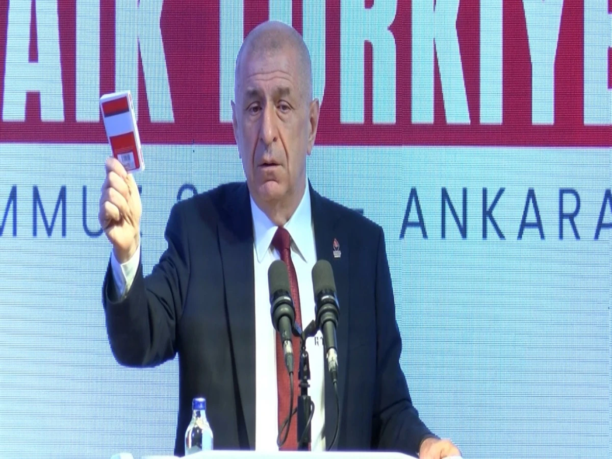 Ümit Özdağ: PKK sözcüleri, 'Terörsüz Türkiye'ye bile karşı çıkıyor 