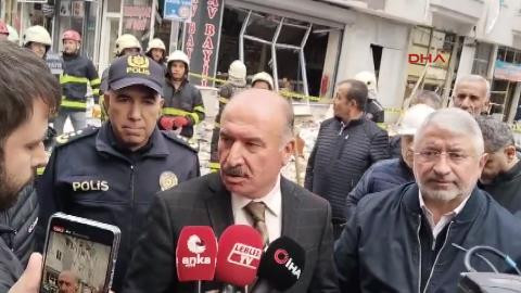 Vali &Ccedil;algan doğalgaz patlamasına ilişkin a&ccedil;ıklamalarda bulunuldu! 