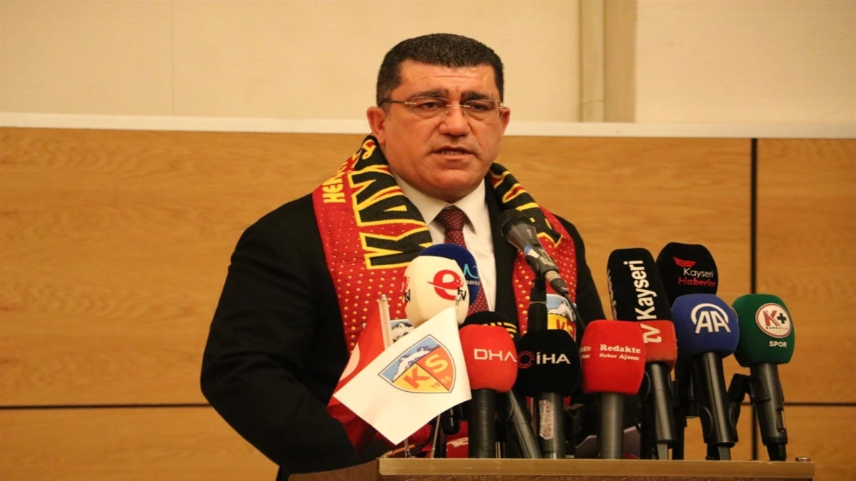 Zecorner Kayserispor Başkanı Nurettin A&ccedil;ıkalın g&uuml;ven tazeledi! 
