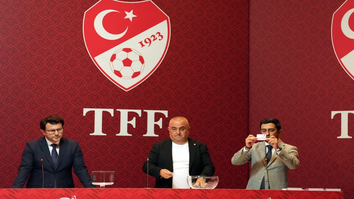 Ziraat T&uuml;rkiye Kupası 1'inci eleme turu kura &ccedil;ekimi yapıldı 