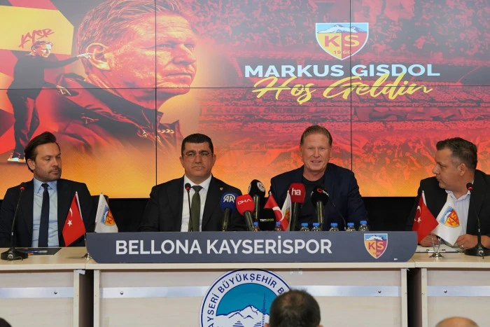 Kayserispor, Markus Gisdol ile 2 yıllık sözleşme imzaladı