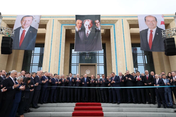 Cumhurbaşkanı Recep Tayyip Erdoğan, KKTC Cumhuriyet Yerleşkesi Açılış Töreni'ne katıldı 